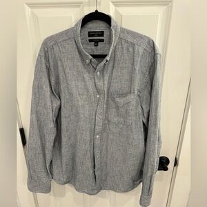 Banana Republic gray XL “untucked” Oxford